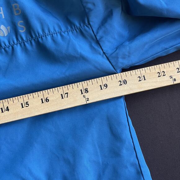 Dutch Bros Jacket Mens Small Hooded Windbreaker Full Zip Coffee Barista Polyeste - Picture 6 of 8